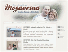 Tablet Screenshot of moyavesna.com